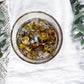 Celestial Balance Charging Bowl | Clear Quartz Moon, Solar Charm, and Soothing Blue Lace Blend