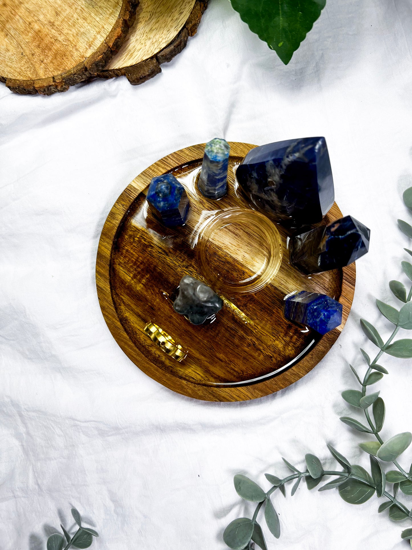 Lapis Lyric | Medium Round Altar