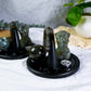 Labradorite Ring Holder | Crystal Jewelry Dish for Intuition, Protection & Glamour Magic