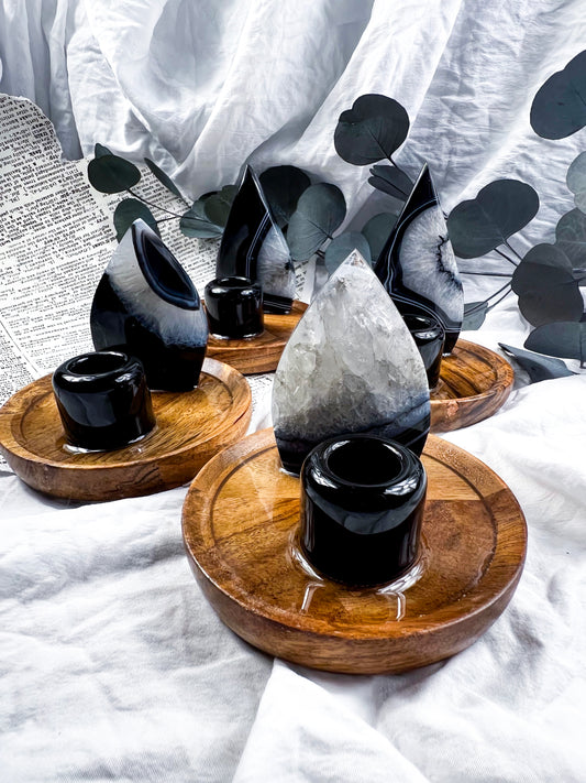 The Black Flame | Candle Holder