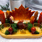 Carnelian & Golden Healer Crystal Altar | Double Tealight, Tarot, Incense Holder & Lotus Altar