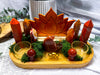 Carnelian & Golden Healer Crystal Altar | Double Tealight, Tarot, Incense Holder & Lotus Altar