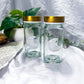 Moonlit Clarity | Clear Quartz Moon Water Bottle for Ritual Water, Cleansing and Intention Setting