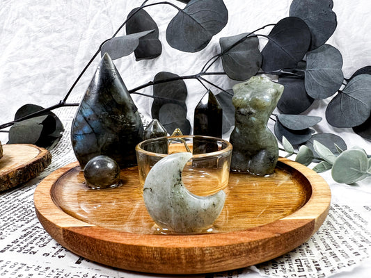 Labradorite's Path | Candle + Tarot Altar