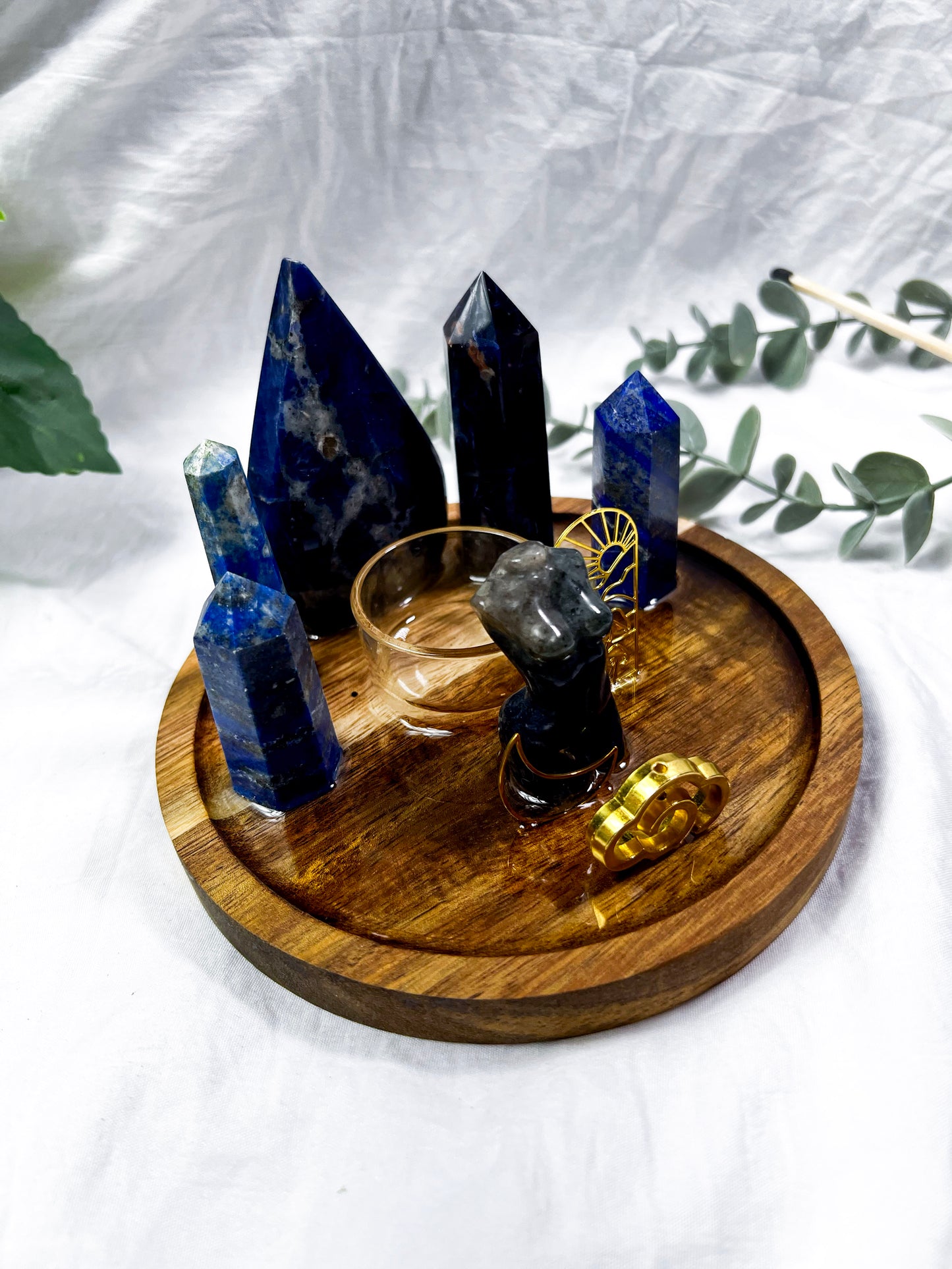 Lapis Lyric | Medium Round Altar