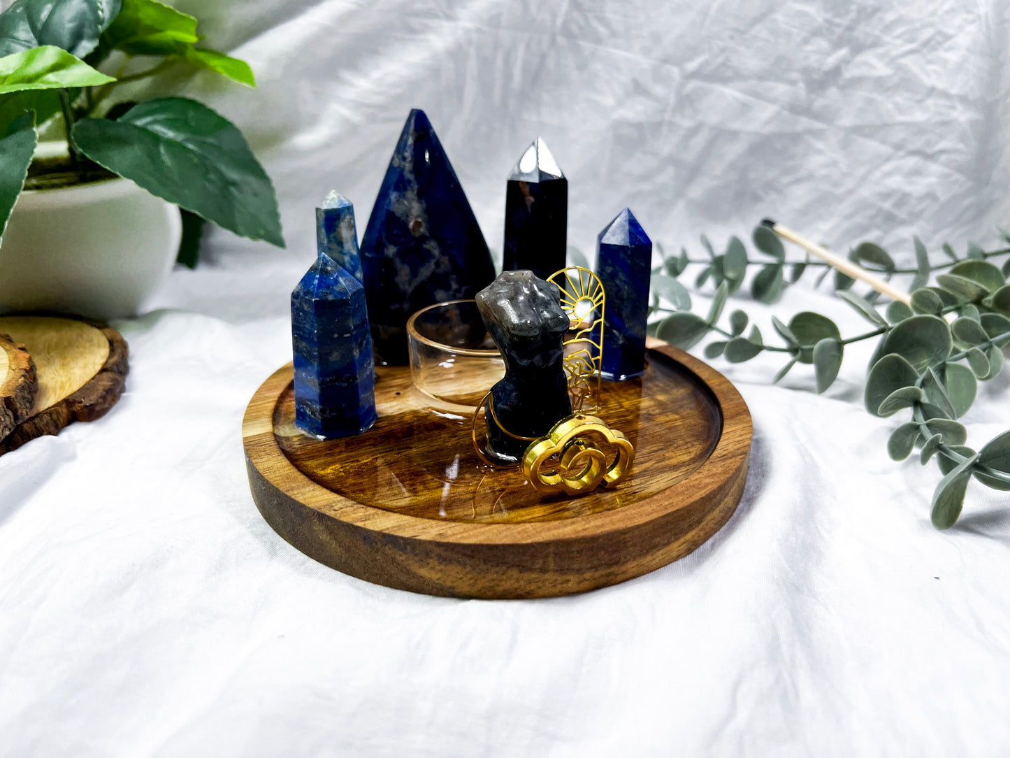 Lapis Lyric | Medium Round Altar