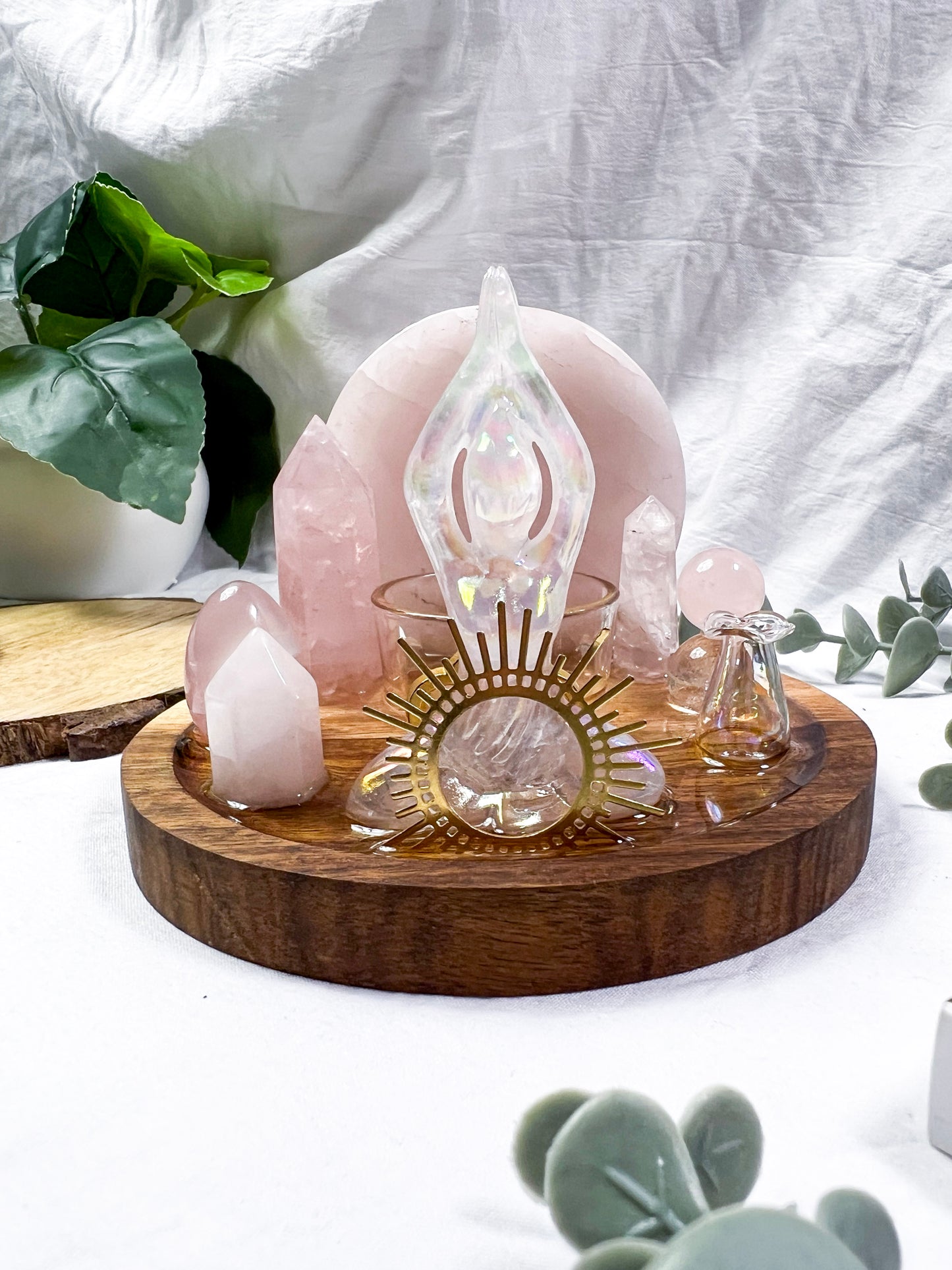 Rose Sol | Small Round Altar