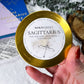 Sagittarius Zodiac Kit | Fire Sign Gift Set with Candle, Tea, Oil, Crystals, Oracle Book & Zodiac Necklace