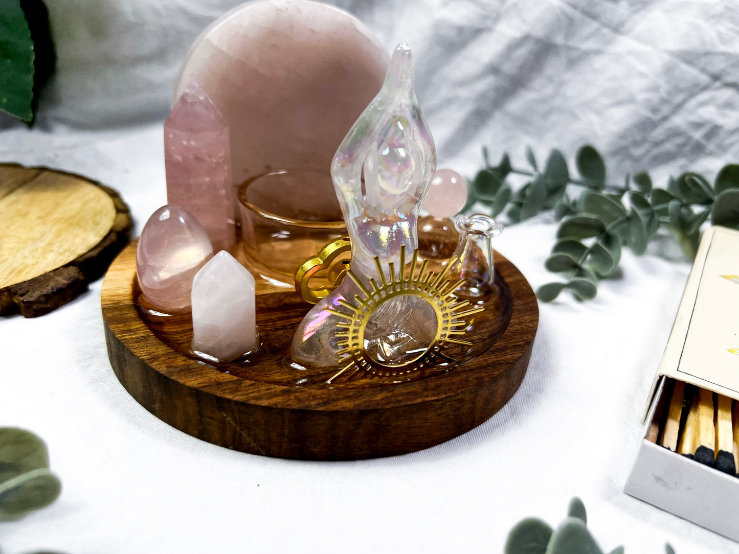 Rose Sol | Small Round Altar