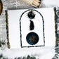 Moss Agate Spell Notebook | Handmade Paper Journal with Crystals, Gold Flakes, and Lotus Charm