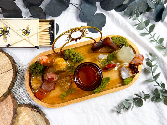 Solar Enchantment | Candle + Incense Altar