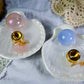 Tidal Charm Shell Dish | Crystal Seashell Dish for Calm, Love, Clarity & Soft Energy