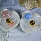 Tidal Charm Shell Dish | Crystal Seashell Dish for Calm, Love, Clarity & Soft Energy