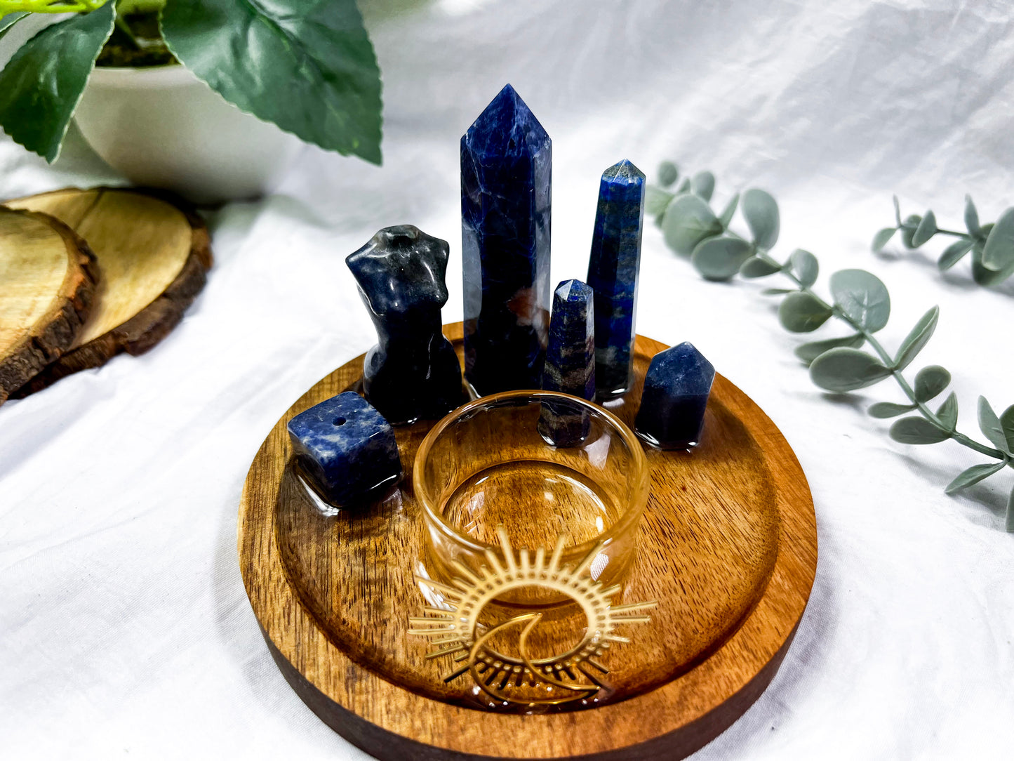 Starlit Sodalite | Small Round Altar