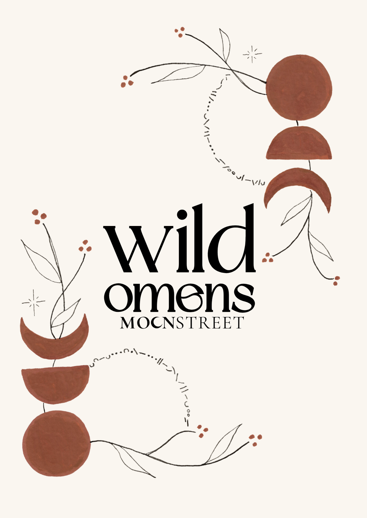 Wild Omens Oracle Deck | 44 Mini Oracle Cards for Divination & Witchcr ...