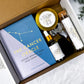 Cancer Zodiac Kit | Water Sign Gift Set with Candle, Tea, Oil, Crystals, Oracle Book & Zodiac Necklace
