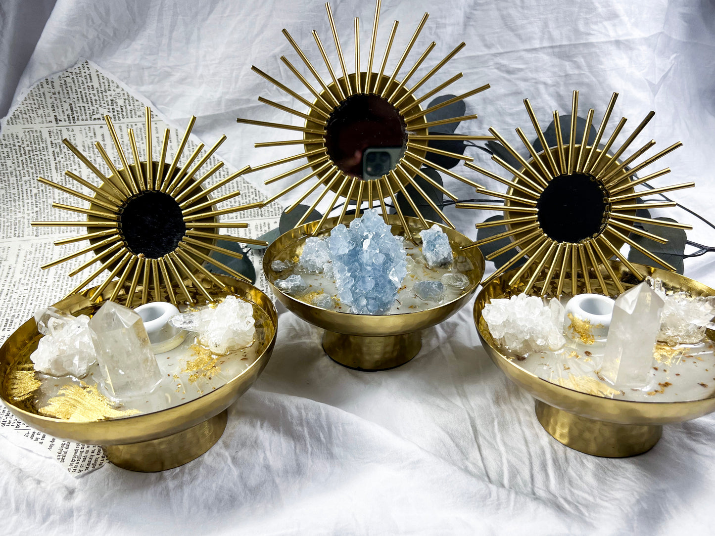 Celestial Suns | Candle Holder