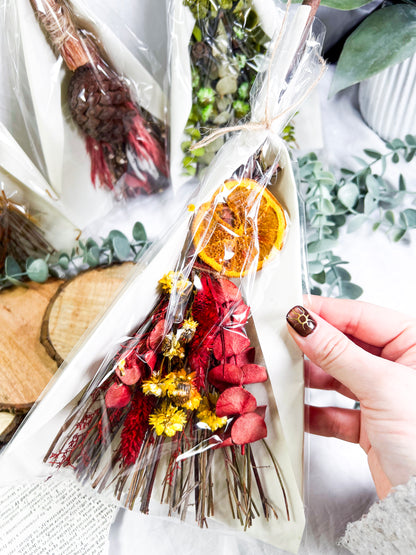 Handcrafted Ritual Besom Broom | Herbal & Threshold Cleansing Tool for Home Magic