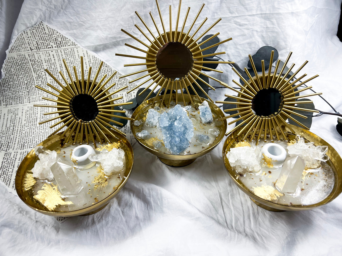 Celestial Suns | Candle Holder