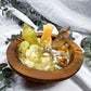 Healing Zephyros | Wooden Bowl Candle