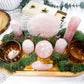 Rose Quartz Altar | Tarot Card Holder, Double Tealight, Incense Holder, and Crystal Display