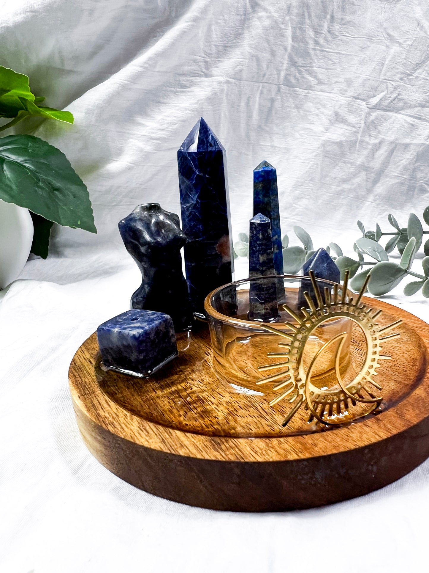 Starlit Sodalite | Small Round Altar