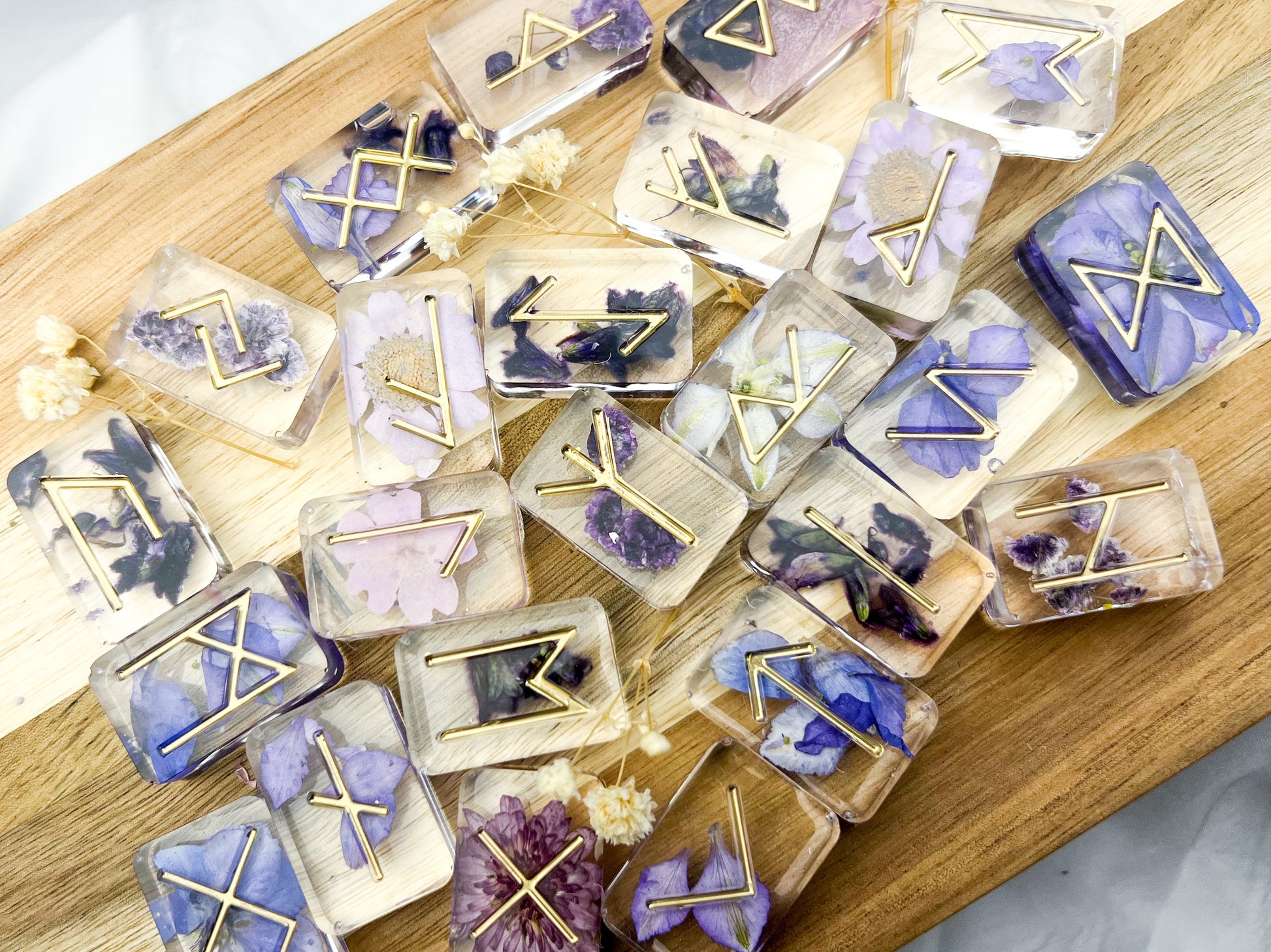 Custom Floral Runes – Moon Street Kits INC