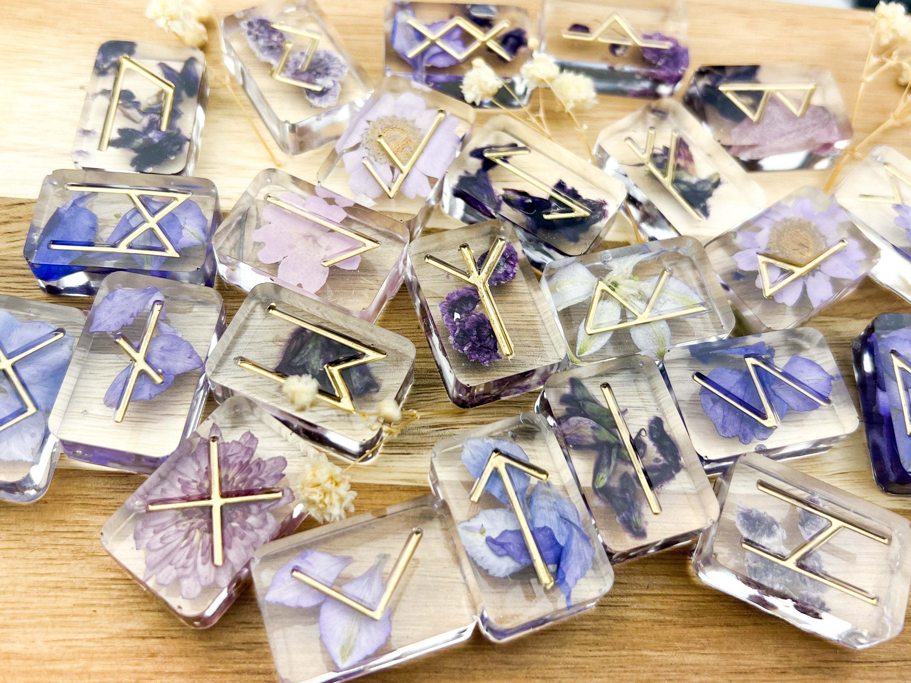 Custom Floral Runes – Moon Street Kits INC