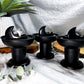 Obsidian Tealight Holder | Protection Altar Bowl | Warding & Energy Shield