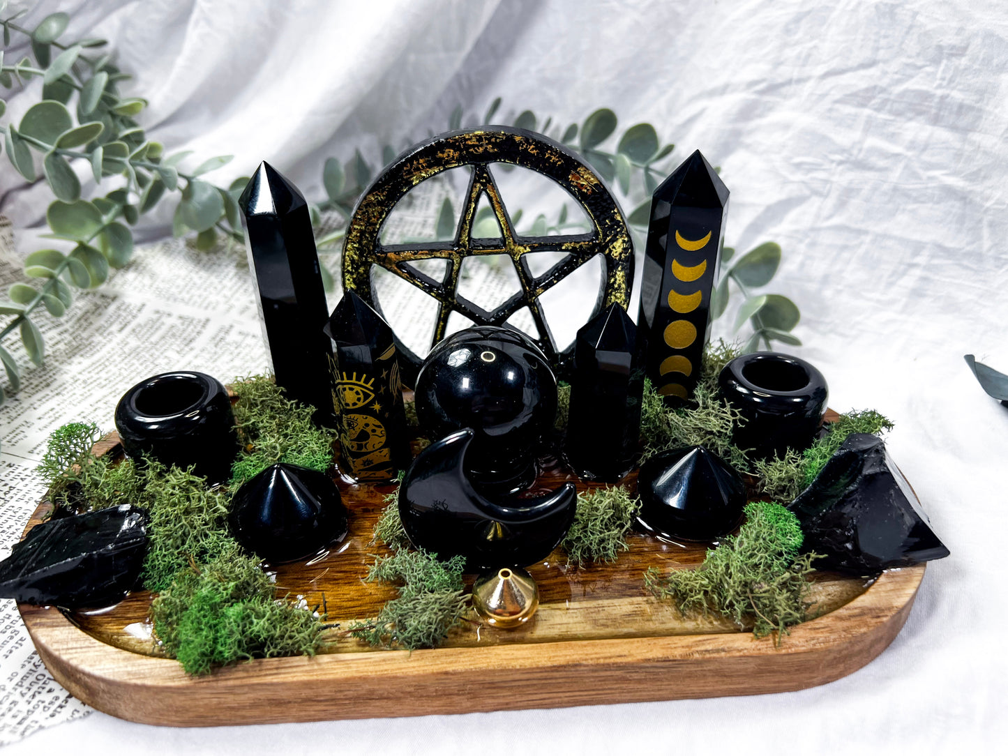 The Phoenix | Medium Crystal Altar