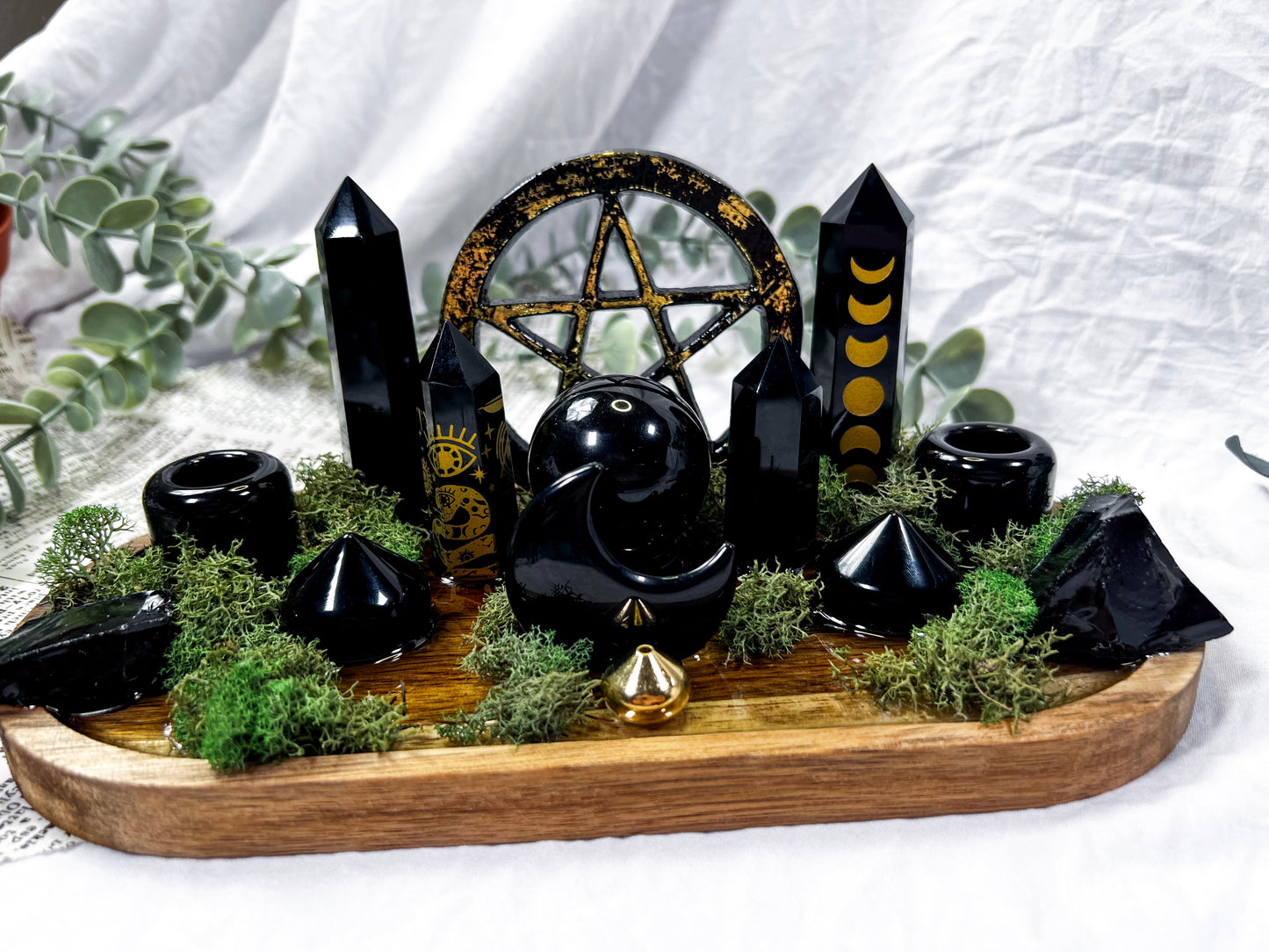 The Phoenix | Medium Crystal Altar