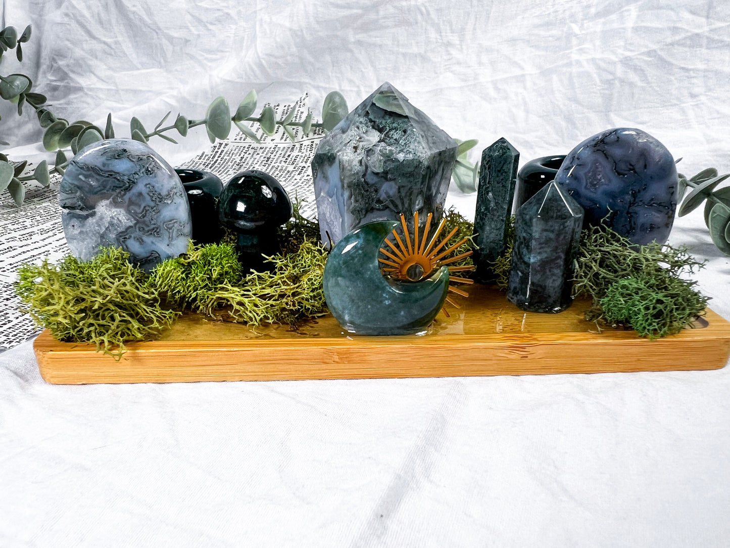 Mossy Temple | Tarot Altar