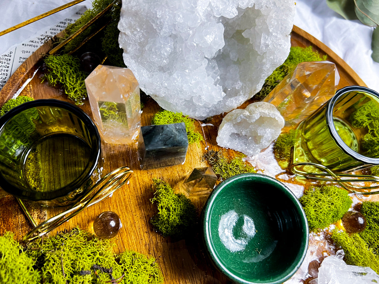 Quartz Geode Radiance Altar