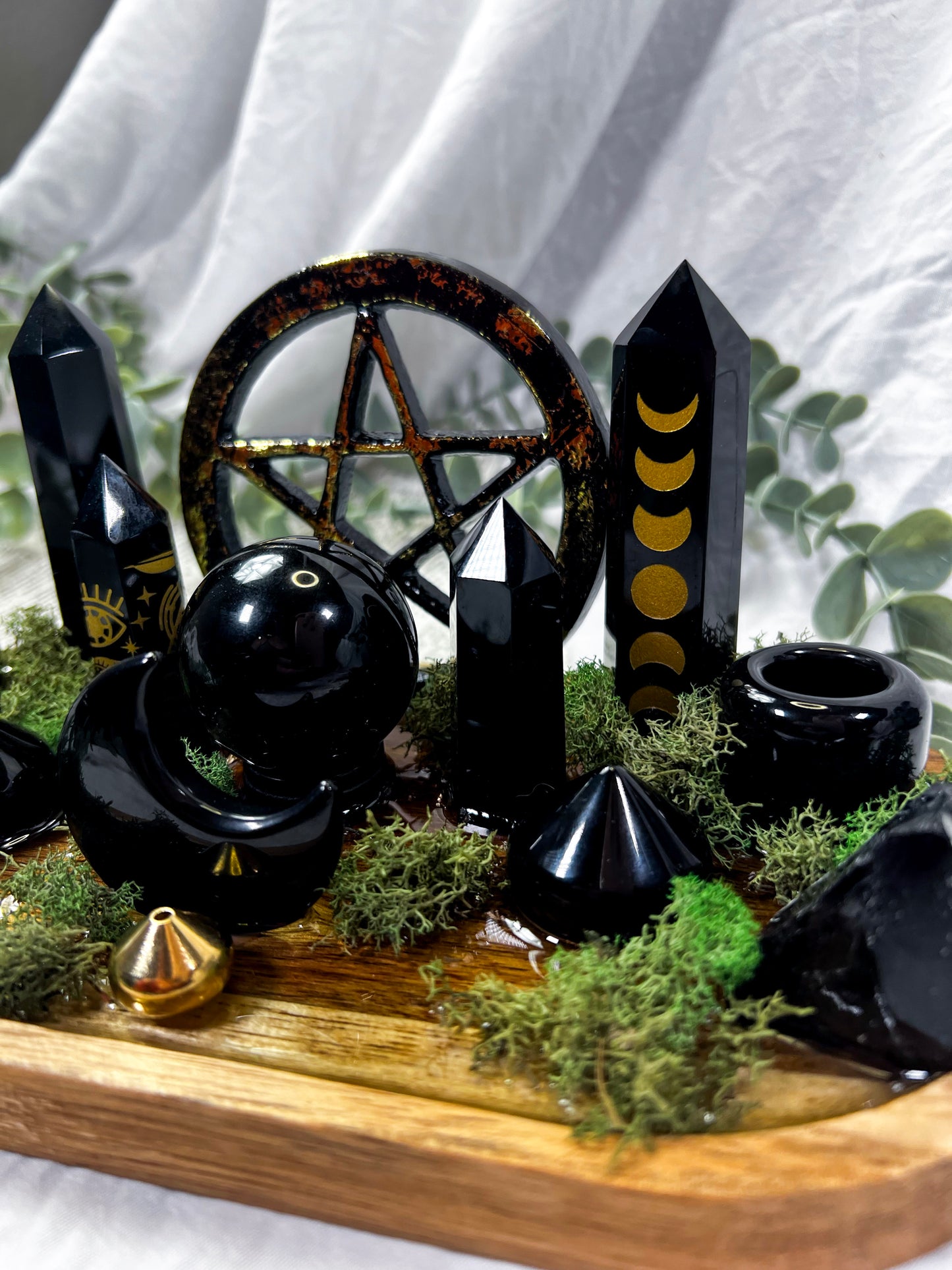 The Phoenix | Medium Crystal Altar