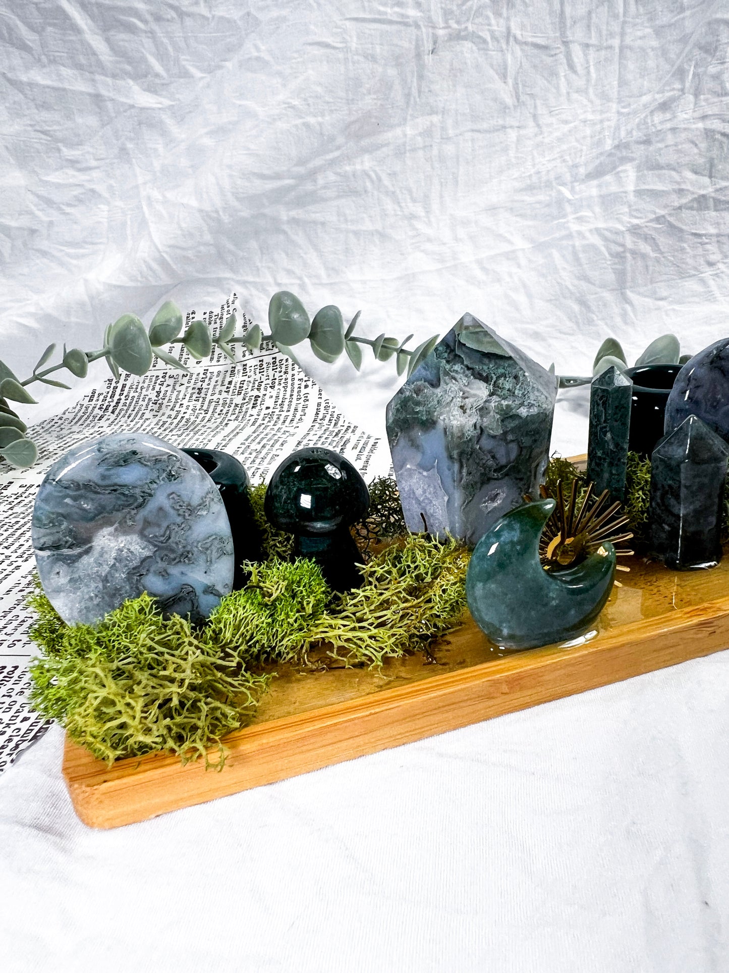 Mossy Temple | Tarot Altar