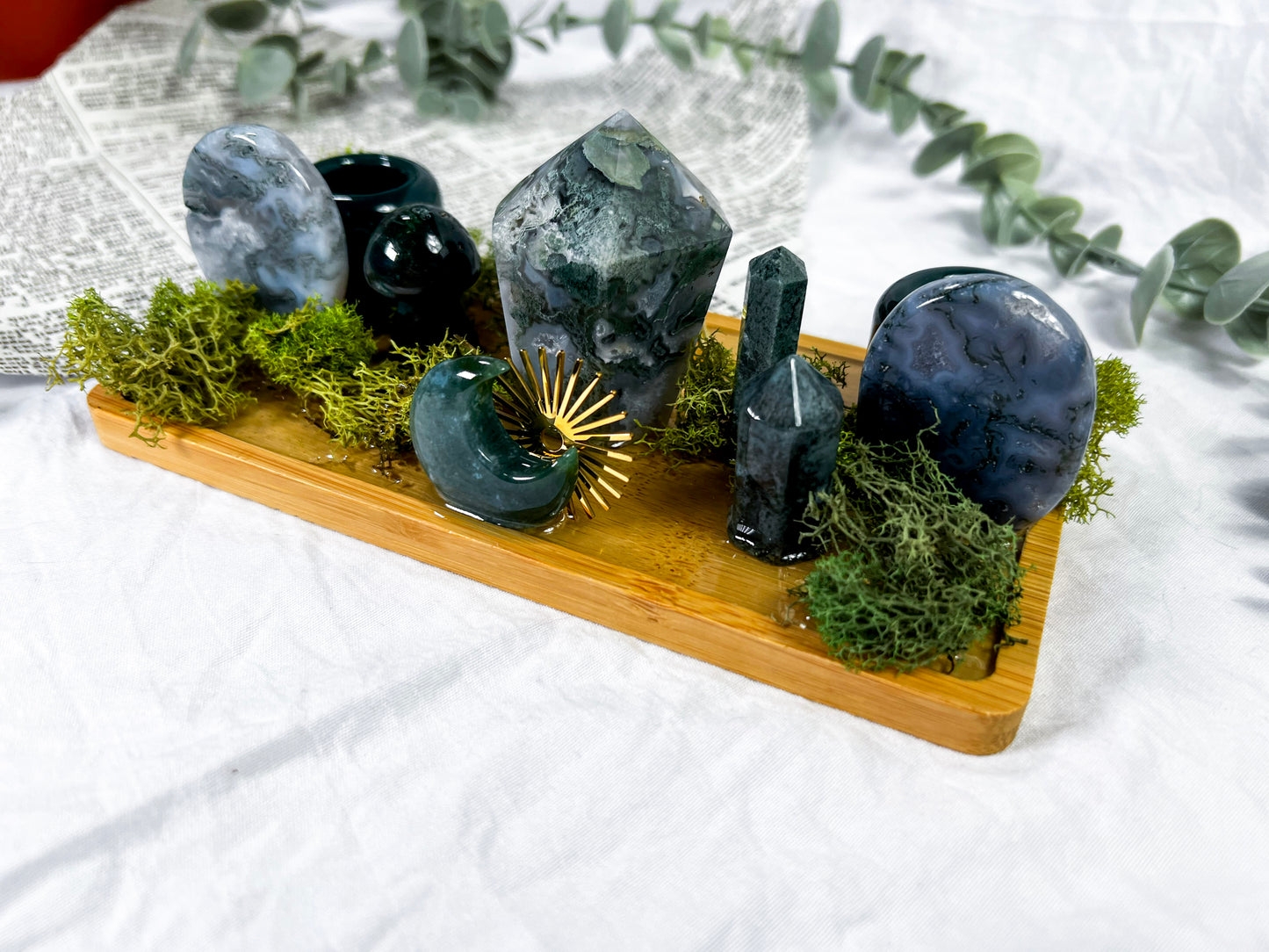 Mossy Temple | Tarot Altar