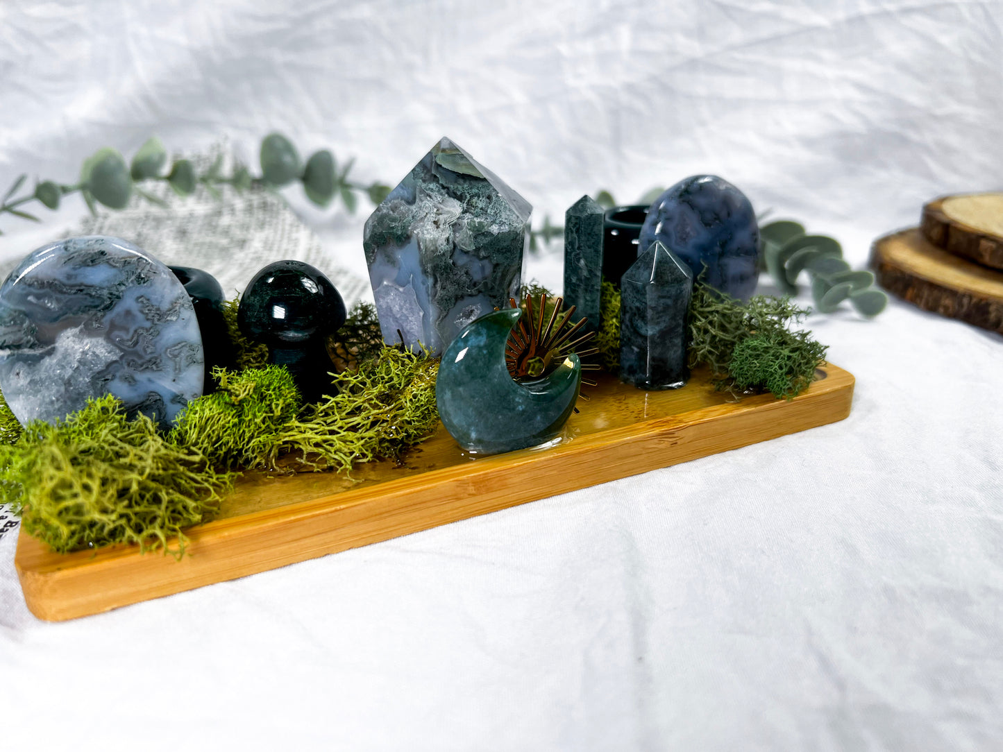 Mossy Temple | Tarot Altar