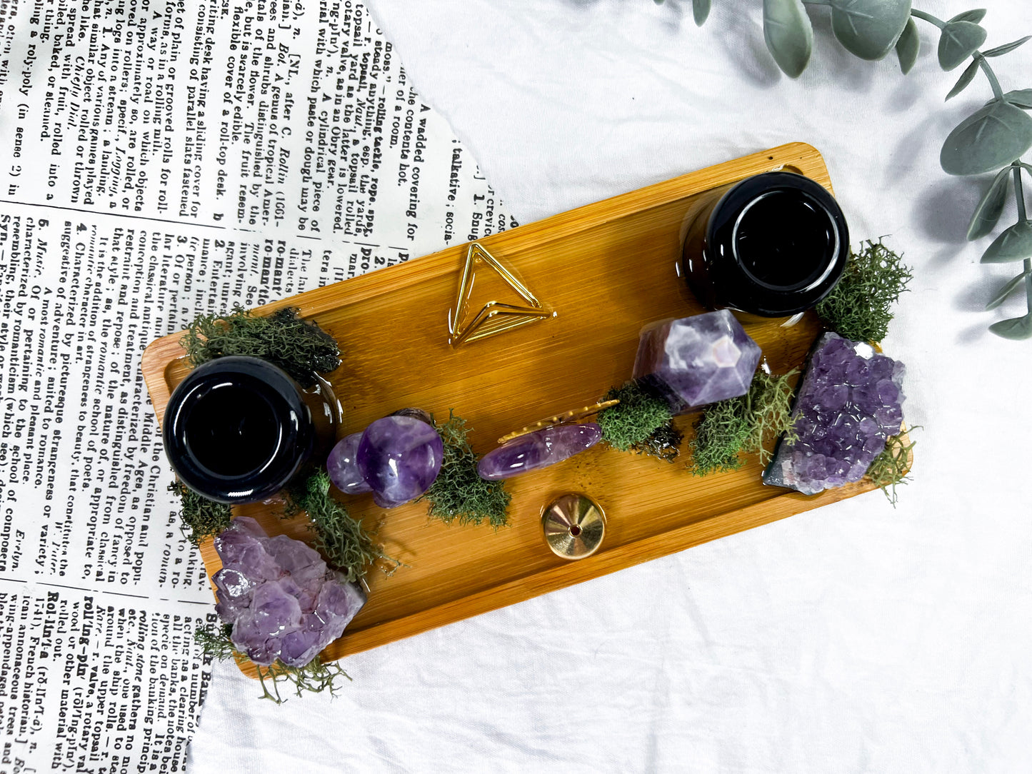 Amethyst Sanctuary | Tarot Altar