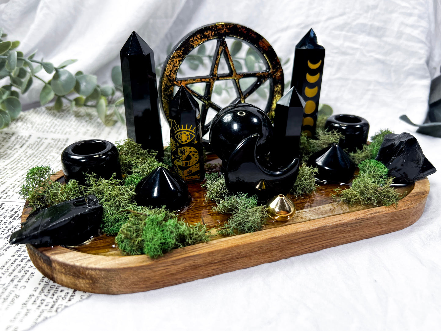 The Phoenix | Medium Crystal Altar