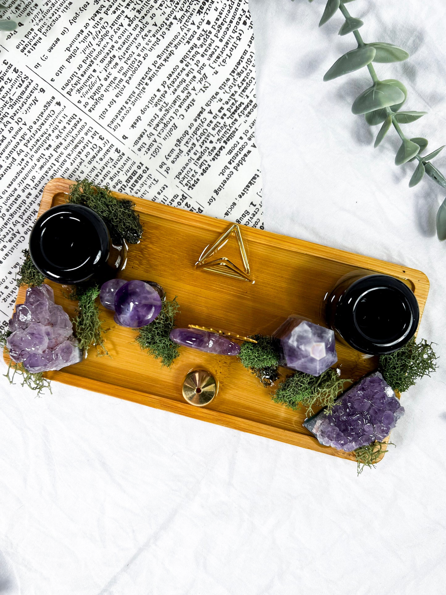 Amethyst Sanctuary | Tarot Altar