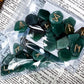 Crystal Rune Stones | Hand-Etched Divination Sets in Aventurine, Quartz, Flower Agate, Rose Quartz, Smoky Quartz, and Gold Amethyst Runes