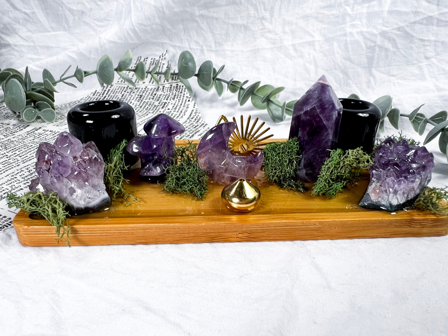 Amethyst Sanctuary | Tarot Altar