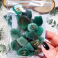 Crystal Rune Stones | Hand-Etched Divination Sets in Aventurine, Quartz, Flower Agate, Rose Quartz, Smoky Quartz, and Gold Amethyst Runes