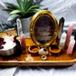 One of a Kind Rose Quartz Altar | Picture Frame, Bowl Candle, Double Tealight & Incense Holder
