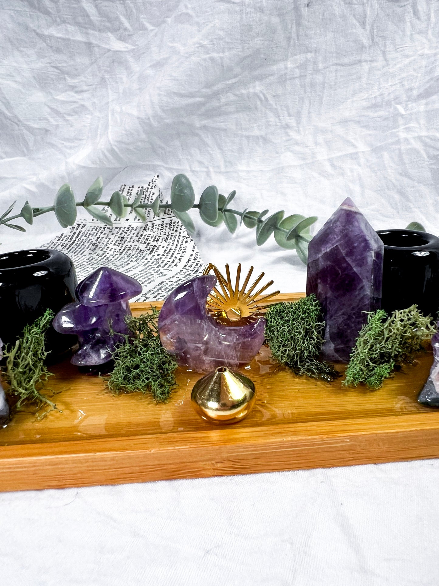 Amethyst Sanctuary | Tarot Altar