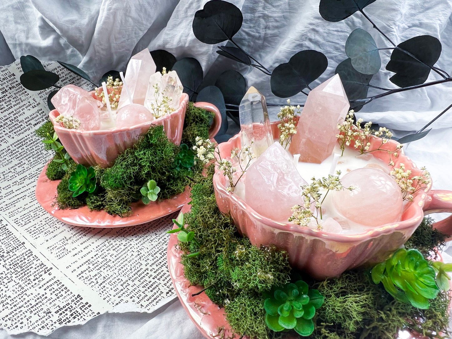 Mystic Petals | Teacup Candles