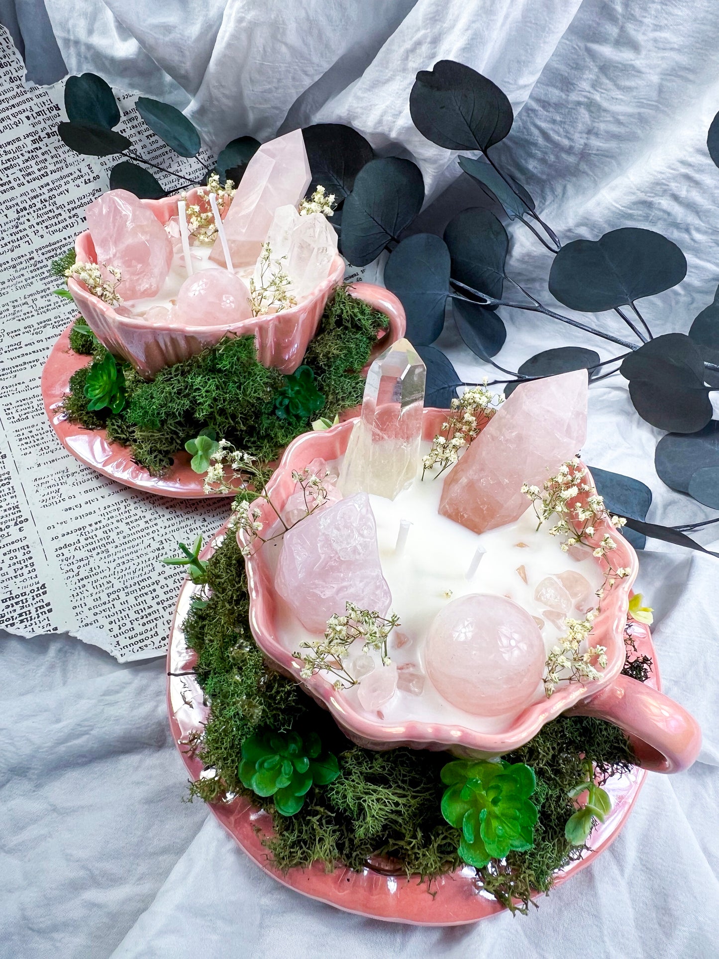 Mystic Petals | Teacup Candles