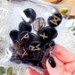 Crystal Rune Stones | Hand-Etched Divination Sets in Aventurine, Quartz, Flower Agate, Rose Quartz, Smoky Quartz, and Gold Amethyst Runes