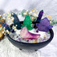 Fluorite Waters | Fluorite Cauldron Candle | Focus, Flow, Mental Clarity