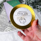Pisces Zodiac Kit | Water Sign Gift Set with Candle, Tea, Oil, Crystals, Oracle Book & Zodiac Necklace